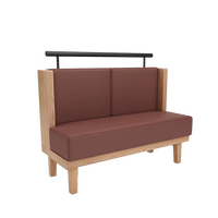 Ensemble table et chaises XZY OEM, design minimaliste, plateau en bois et pierre, écologique, durable, usage commercial, 2-4 places