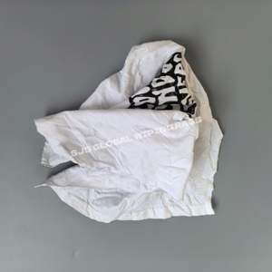 Paños Absorbentes para Limpiar Maquinaria de Garaje, Trapos de Algodón Blancos Impresos Económicos, Trapos de Algodón de Grado Industrial - Product Image 1