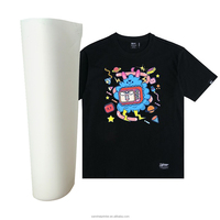 Película de Transferencia Térmica DTF de Alta Calidad Premium, Rollo de Papel PET para Impresión por Transferencia de Calor, Tamaño Personalizado A3 de 100 m, para Prendas de Vestir, Tamaños de 30 cm a 60 cm