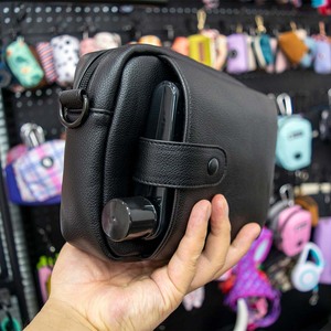 Borsa <span class=keywords><strong>da</strong></span> Passeggio Personalizzata per Amanti dei Cani con Piccola Tasca per Snack, in Pelle PU, con Tasca Nascosta per Bottiglia d'Acqua, per Viaggi e Passeggiate - Product Image 4