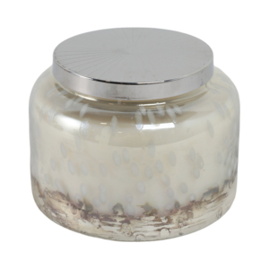 Candela Profumata in Barattolo di Vetro, Moderna e Decorativa, Piccola Candela a Colonna per Interni - Product Image 4