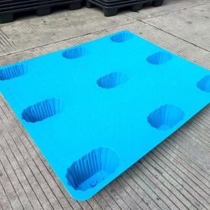 พาเลทพลาสติกสีน้ำเงิน Shunlu ขนาด 1200x1000x130 มม. แบบขึ้นรูปด้วยการเป่าลม หน้าเดียว สำหรับงานอุตสาหกรรม รับน้ำหนักได้ 1.5 ตัน ทางเข้า 4 ทิศทาง สำหรับคลังสินค้า - Product Image 4