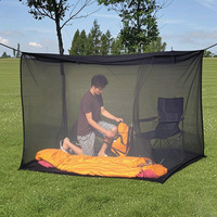 Tente moustiquaire de camp en plein air grande tente répulsive de camping de voyage suspendue tente moustiquaire légère pliable pour dormir