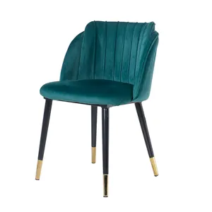 2 минимального заказа обеденные стулья из бархата с задним кольцом современный дизайн черный светло-серый высокий стул английский стиль