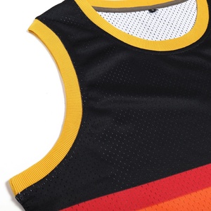 Sports Casual Knitted Mesh Vest Team Uniform-Customizable Athletic Jerseys for School Club Corporate Teams Silk Screen Printing - Product Image 4