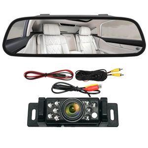 IPoster شاشة 5 بوصة + كاميرا احتياطية للرؤية الخلفية عالية الدقة للرؤية الليلية مقاومة للماء - Product Image 1