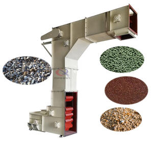 Dahan Carbon Steel Stainless Steel 304 Bucket Vertical Conveyor Z Type Bucket Elevator - Product Image 3