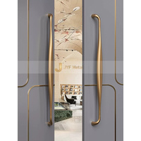 JYF V43 Échantillon Gratuit Garde-corps en Acier Inoxydable Moderne Matériau 304 Garde-mains pour Escaliers Garantie 5 Ans Bâtiment de Bureau
