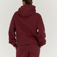 Logo personnalisé OEM Ensemble pantalon de survêtement décontracté super doux style de rue en molleton 2 pièces pour femmes
