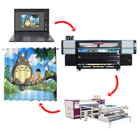 China Espon I3200 Textildruckmaschine Baumwollstoff-Drucker Plotter für Sublimationsdruck