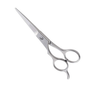 Ciseaux de coiffure professionnels en acier inoxydable à lame tranchante, revêtement couleur personnalisé, avec vis et poignée ergonomique - Product Image 1
