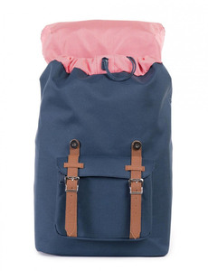 Large Capacity <b>Backpack</b> <b>Recycled</b> Polyester Tonal Stripe Liner Featuring Padded Laptop Sleeve and Multiple Functional Designs - Product Image 4