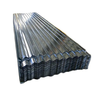 Tôle d'acier ondulée galvanisée pour toiture à bas prix tôle de toiture enduite de zinc