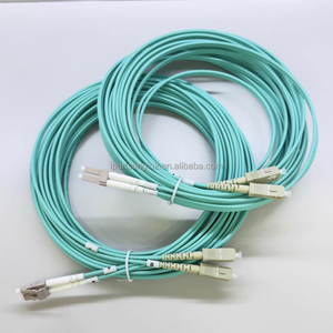 High Performance 10M OM3 SC-SC 10Gb Multimode Dual Core Fiber Optic Patch Cord <b>Cable</b> for Data Center <b>Communication</b> <b>Cables</b> - Product Image 4