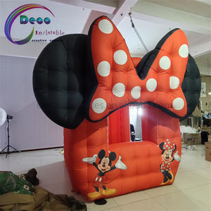 Costume gonflable de publicité de Noël géant d'arche gonflable de Mickey Mouse avec le bateau de ventilateur - Product Image 4