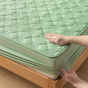 Protège-matelas imperméable de qualité supérieure, respirant, silencieux, style drap-housse, anti-punaises de <span class=keywords><strong>lit</strong></span>, pour hôtel et maison - Product Image 5