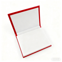 Logo personnalisé publicitaire bloc-notes autocollant mémo coloré auto-adhésif avec couverture rigide pour cadeau de promotion