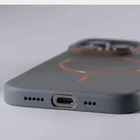 Coque de téléphone ultra-fine, simple, couleur unie, pour iPhone 16 15 14 13 12 Pro Max, mate, compatible chargeur sans fil, coque rigide magnétique