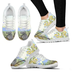 Groothandel Australië Koala Ontwerp Comfortabele Veters Sneakers Custom Logo Mode Dames Hardloopschoenen Herfst Winter Platte Schoenen