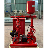 Paket Pompa Kebakaran EDJ Heavy Duty Elektrik Diesel Jockey Sentrifugal untuk Pabrik Industri