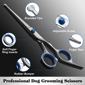 Pet Grooming Tools High Quality Stainless Steel Pet Hair <b>Scissors</b> for <b>Dogs</b> and Cats - Product Image 2