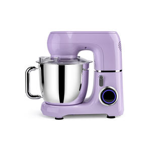 Batidora vertical Smile de 1300W con tazón de acero inoxidable de 5L, múltiples cuchillas, batidora eléctrica para amasar, para cocina casera, cocina y repostería. - Product Image 1