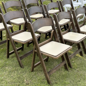 Silla Plegable de Resina para Jardín, Eventos, Bodas y Comedor, de Alta Calidad, Cómoda, con Aspecto de Madera, Venta al Por Mayor - Product Image 3