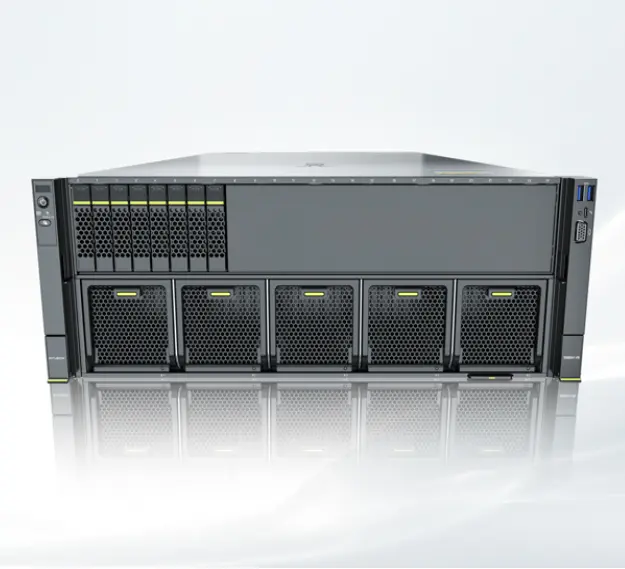 Оптовая продажа с завода, высокопроизводительная база данных 4u, 4-гнездовой сервер FusionServer 5885H V7, стойка-сервер