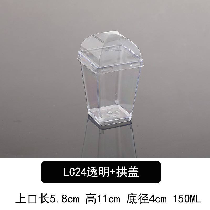 Couverture de voûte de tasse de Lc24-150ml-transparent