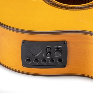 Artiny Wholesale Chinese OEM Solid <b>Top</b> 39" Flamenco Guitar Classical Guitar with Pickup - Product Image 5