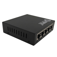 Switch Ethernet 5 Port 10/100Base-T(X) untuk Catu Daya dan Koneksi Jaringan