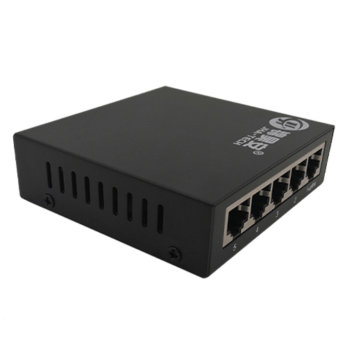 5 Port 10/100Base-T(X) Ethernet Switch for Power Supply and Network Connection