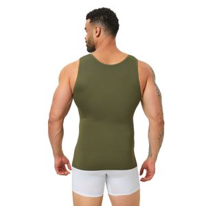 Camiseta de Compresión Transpirable para Hombre, Estilo Piel de Tiburón, Moldeadora, Adelgazante, para Entrenamiento, Doble Capa, Corrección de Postura - Product Image 5