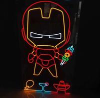 Enseigne au néon LED personnalisée pour café, logo Mr & Mrs, décoration de mariage, lumières au néon LED, enseigne au néon debout