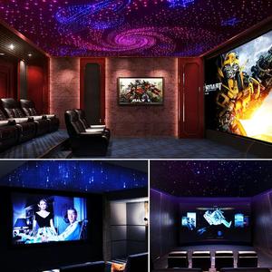SMX LED RGB colore fibra ottica <span class=keywords><strong>stelle</strong></span> pannelli soffitto stella luci del soffitto del sistema cambiando <span class=keywords><strong>cielo</strong></span> notturno <span class=keywords><strong>stelle</strong></span> - Product Image 2