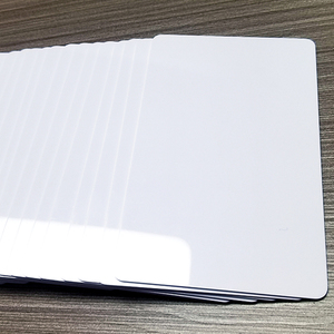 13.56MHz RFID NFC thẻ <span class=keywords><strong>1K</strong></span> Chip CR80 bề mặt mịn có thể in iso14443a kinh doanh thẻ thành viên trắng mờ - Product Image 2