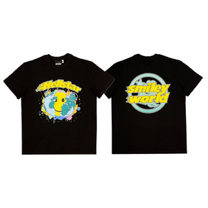 T-shirt unisexe en coton à motif <span class=keywords><strong>ruban</strong></span> imprimé en 3D Hip-Hop pour couple - Product Image 2