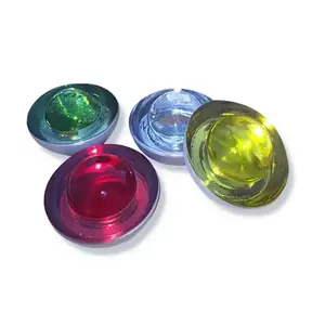 Malaysia market Colorful Tempered Glass Road Stud Cat Eye Marker Reflect Stud Road