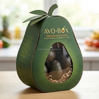 Boîte cadeau haut de gamme en forme d'avocat, emballage créatif et culturel, boîte spéciale pour légumes et fruits, idéale pour les cadeaux agricoles