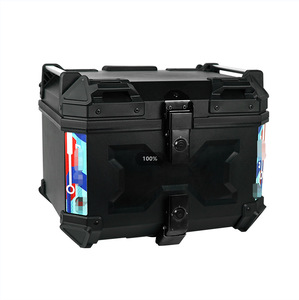 Caja <span class=keywords><strong>de</strong></span> plástico ABS para motocicleta, caja para maletero <span class=keywords><strong>de</strong></span> motocicleta <span class=keywords><strong>de</strong></span> 48L, caja superior para equipaje, caja <span class=keywords><strong>de</strong></span> equipaje para <span class=keywords><strong>Motocross</strong></span> - Product Image 2