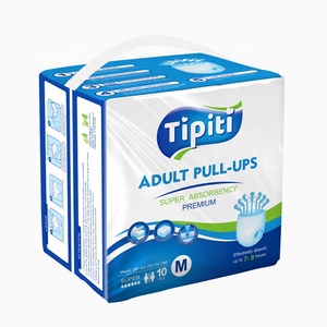 Couches-culottes absorbantes jetables unisexe pour adultes, anti-fuites 3D, matière douce et respirante, feuille arrière aspect tissu - Fabricant OEM - Product Image 1