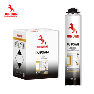 Espuma de Poliuretano PU en Aerosol JUHUAN K11 de 750 ml, Sellador Aislante Expansivo de Alta Dureza <span class=keywords><strong>para</strong></span> Instalación de Puertas y Ventanas - Product Image 4