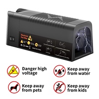 2025 superventas asesino de ratas eléctrico Control de roedores repelente de ratas trampa eléctrica para ratones hogar Oficina restaurante garaje repelente