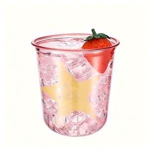 Gobelet en PET transparent jetable avec couvercle en U et paille, 12oz 16oz, pour fête d'anniversaire, thé au lait, avec logo personnalisé - Product Image 3