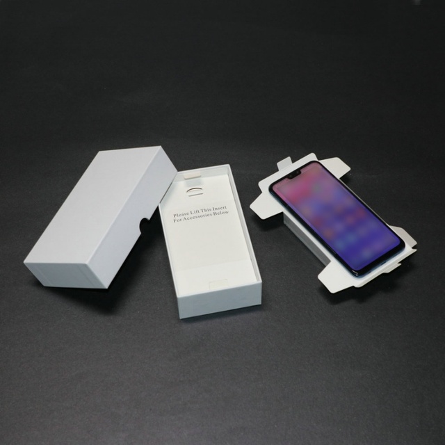 In Stock Universal Original Paper Box for Phone Plain White Refurbished Packaging Box 5G Used Smartphones Cell Mobile Phone Box
