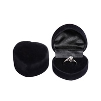 Boîte à bijoux en carton rigide recyclable personnalisée en gros avec gaufrage à chaud or multicolore pour la Saint-Valentin et les mariages