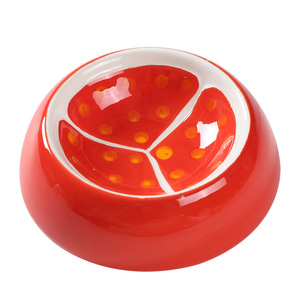 Factory custom cat bowl ceramic pet bowl anti knock over ceramic dog bowl - Product Image 5