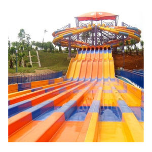 水主题水上乐园设备水滑梯3D规划和色彩设计 - Product Image 1