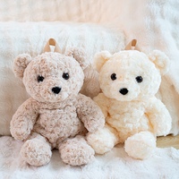 Sac à dos en peluche super doux MEIWEN avec rembourrage en coton PP unisexe 40 cm pour enfants