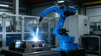 Robot de soudage laser 6 axes 10 kg 1602 mm ±0,05 mm IP54 personnalisable OEM pour application en cellule de soudage laser certifié CE